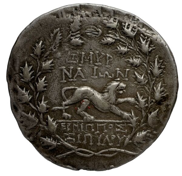 Smyrna Milne 1914 Series 2 tetradrachms, реверс, bnf-iris