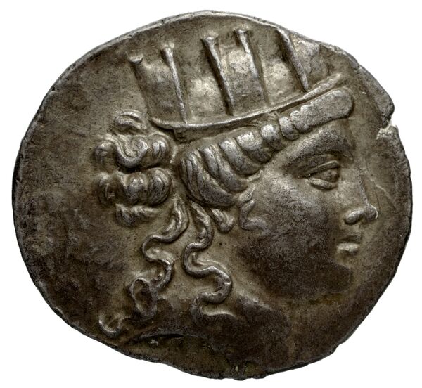 Smyrna Milne 1914 Series 2 tetradrachms, аверс, bnf-iris