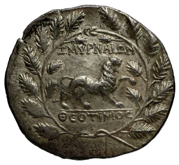 Smyrna Milne 1914 Series 2 tetradrachms, реверс, bnf-iris