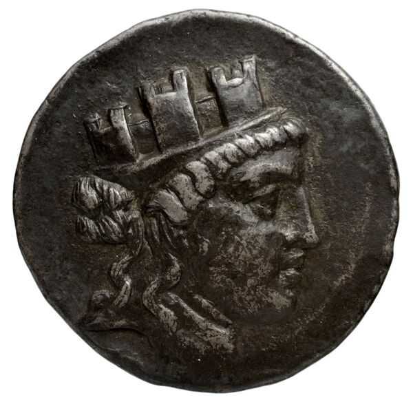 Smyrna Milne 1914 Series 2 tetradrachms, аверс, bnf-iris