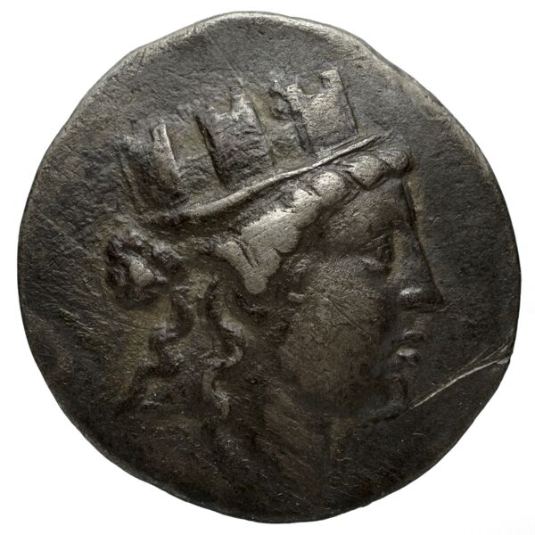 Smyrna Milne 1914 Series 2 tetradrachms, аверс, bnf-iris