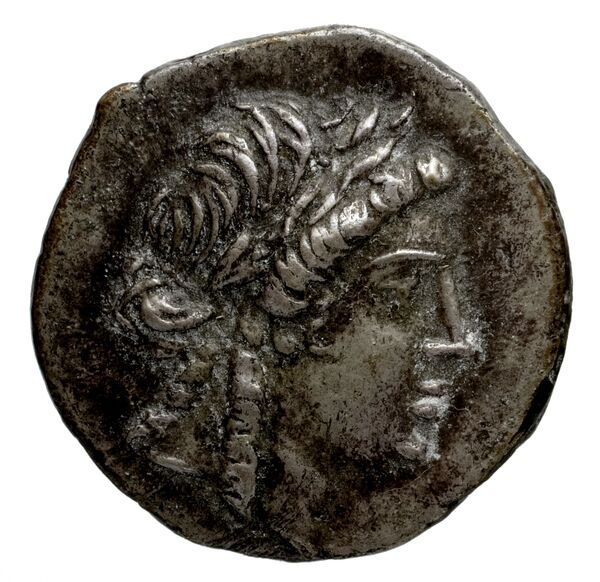 Smyrna Milne 1914 Series 3 drachms, аверс, bnf-iris