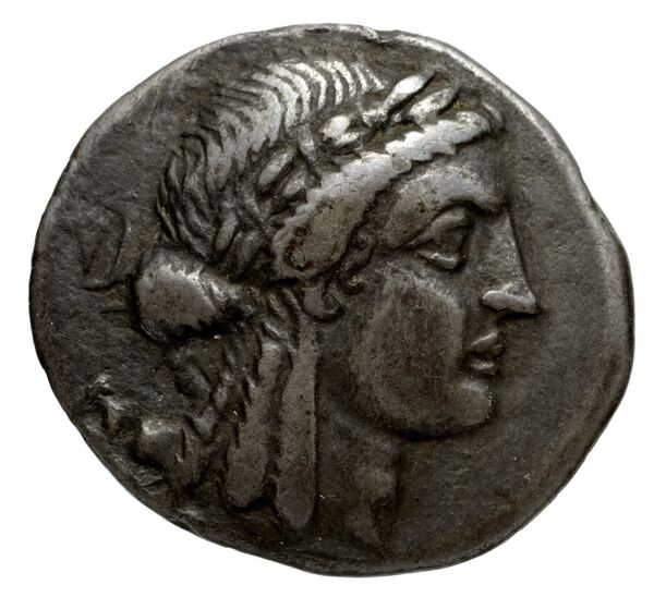 Smyrna Milne 1914 Series 3 drachms, аверс, bnf-iris