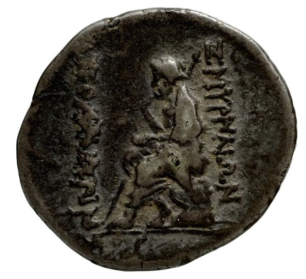 Smyrna Milne 1914 Series 3 drachms, реверс, bnf-iris