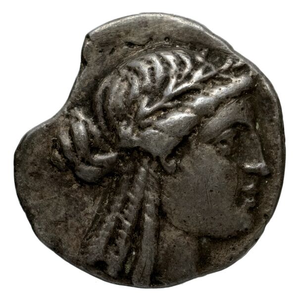 Smyrna Milne 1914 Series 2 drachms, аверс, bnf-iris