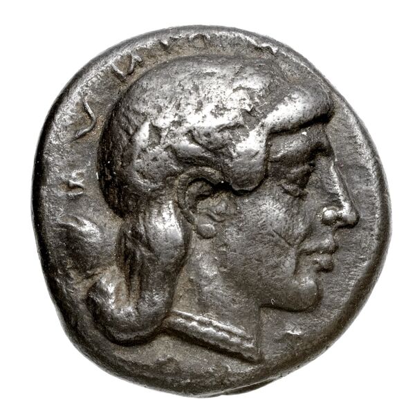 Lycian League Olympus in Lycia Troxell 1982 2.51, аверс, bnf-iris