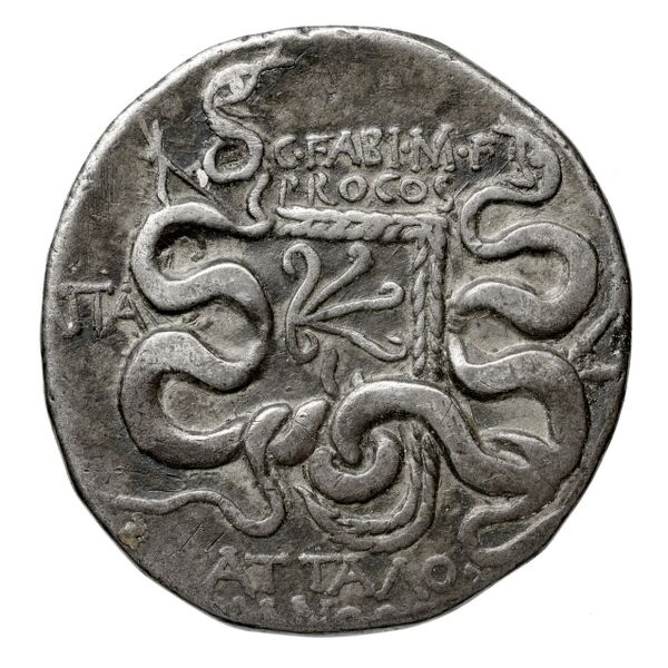 C. Fabius M.f., governor of Asia Apamea in Phrygia Metcalf 2017 II, реверс, BnF (IRIS)