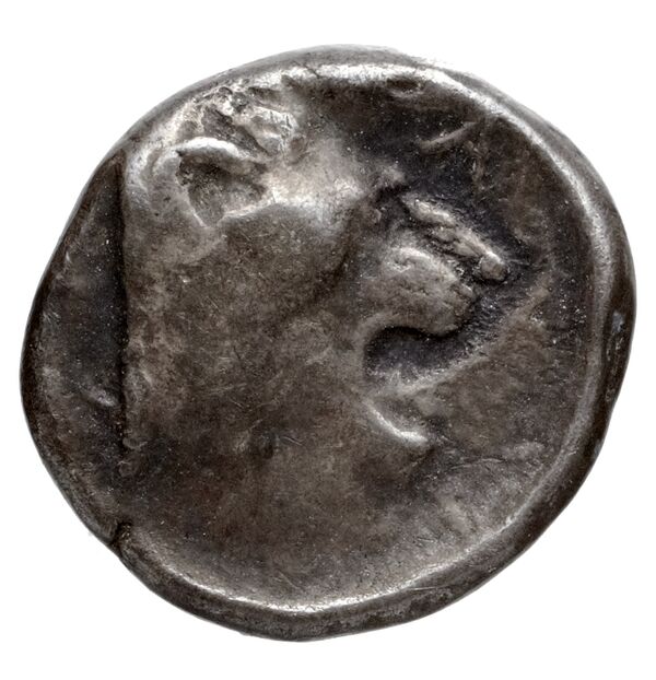 Samos Barron 1966 Class 6 diobols, реверс, bnf-iris
