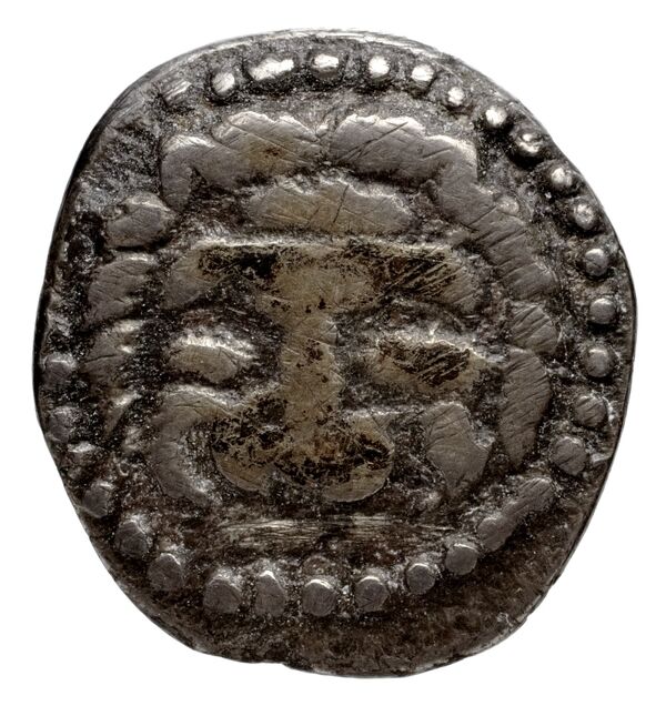 Samos Barron 1966 Last silver tetrobols, аверс, bnf-iris