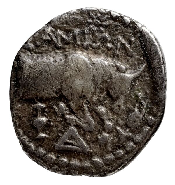 Samos Barron 1966 Last silver tetrobols, реверс, bnf-iris