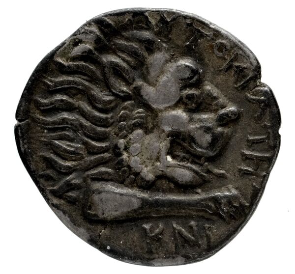 Neapolis Historia Numorum Italy 592, реверс, bnf-iris