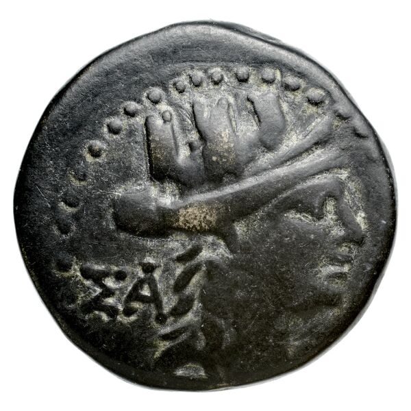 Neapolis Historia Numorum Italy 598, аверс, bnf-iris