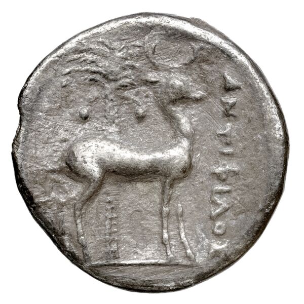 Neapolis Historia Numorum Italy 592, реверс, bnf-iris