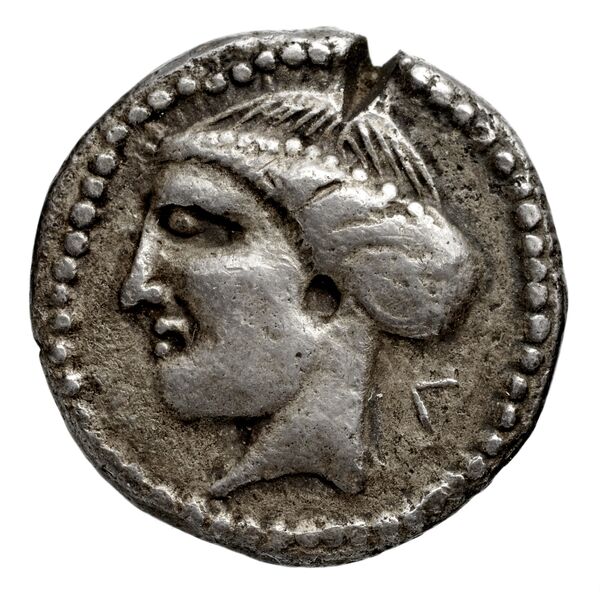 Thebes Babelon 1914 269-270, аверс, bnf-iris