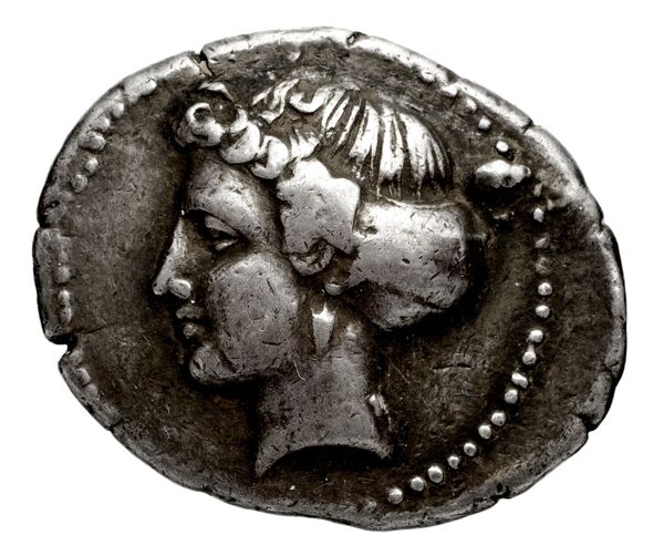 Thebes Babelon 1914 269-270, аверс, bnf-iris