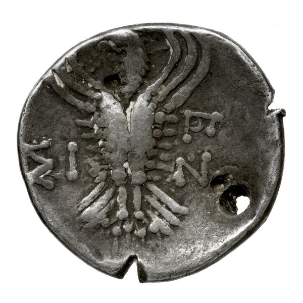Venusia Historia Numorum Italy 720, реверс, bnf-iris