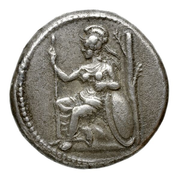 Brundisium Historia Numorum Italy 749, аверс, bnf-iris