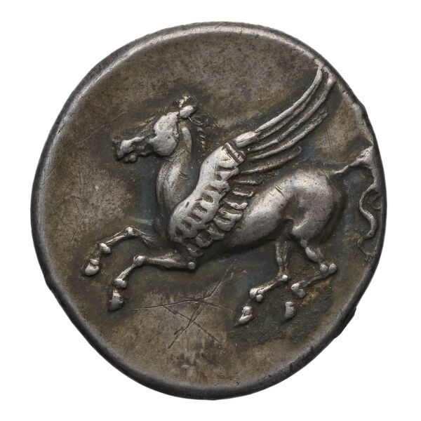 Timoleon Syracuse SNG ANS 494-510, аверс, BnF (IRIS)