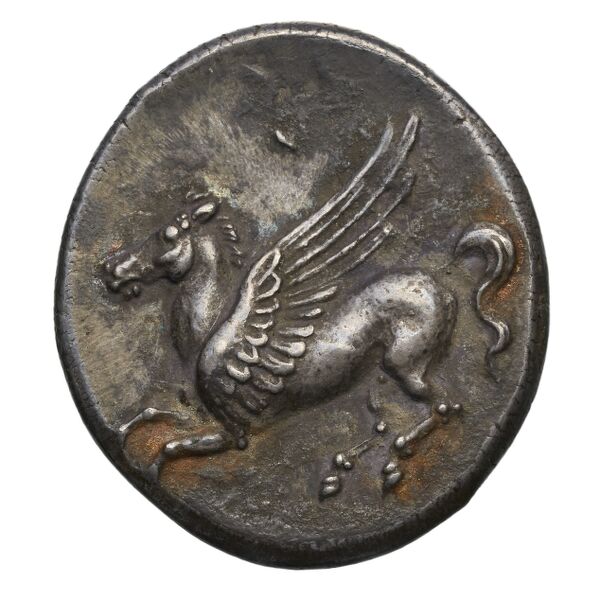 Timoleon Syracuse SNG ANS 494-510, аверс, BnF (IRIS)