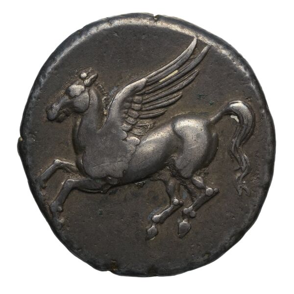 Timoleon Syracuse SNG ANS 494-510, аверс, BnF (IRIS)