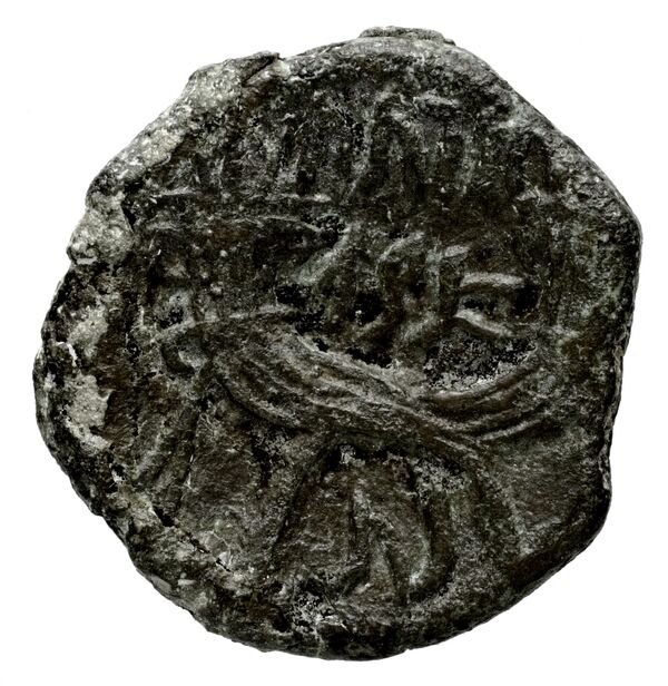 Aretas IV of Nabataea Petra Barkay 2019 186, 188, реверс, BnF (IRIS)