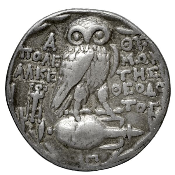 Polemon Athens Thompson 1961 461-474, реверс, bnf-iris