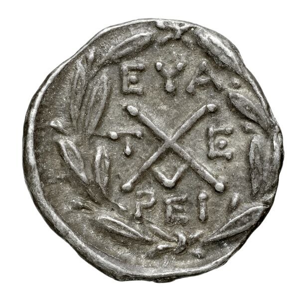 Achaean League Tegea Benner 2008 2-8, реверс, bnf-iris