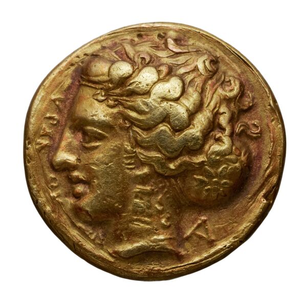 аверс Dionysius I of Syracuse Syracuse SNG ANS 319-339
