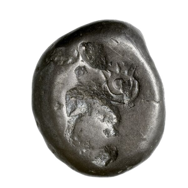 Sardis Carradice 1987 Type IV late siglos, реверс, BnF (IRIS)