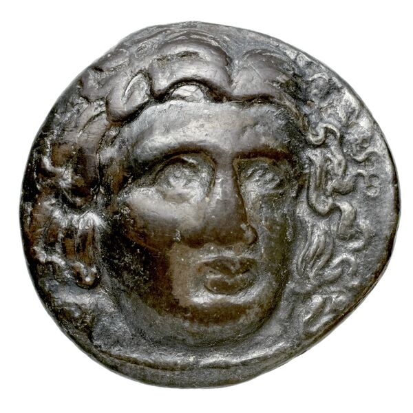Pixodarus of Caria Halicarnassus Konuk 1998 A1, аверс, BnF (IRIS)
