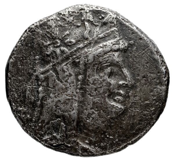 аверс Tigranes the Younger of Sophene Damascus Kovacs 2016 134-6