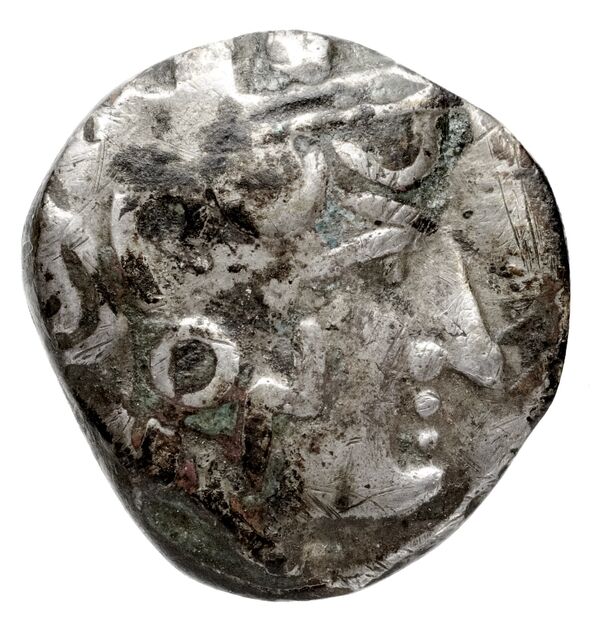 obverse Kingdom of Qataban Arabia Huth 2010 341-342