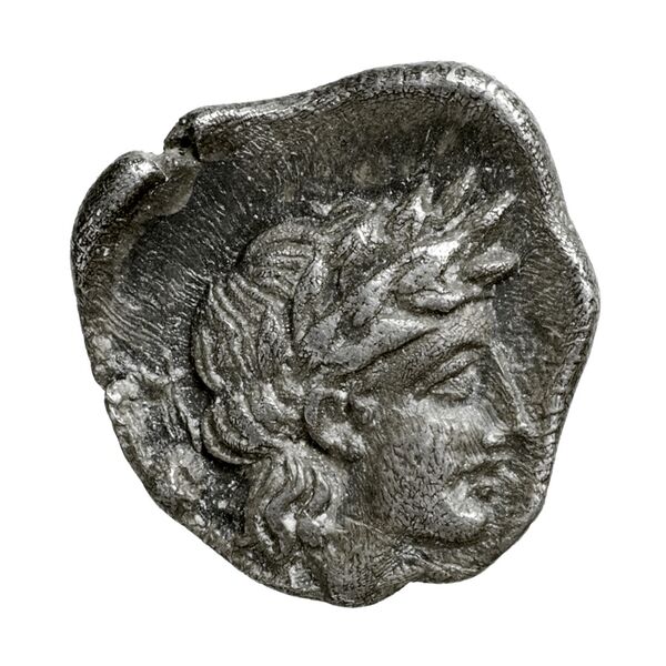 Phocian League Phocis Williams 1972 Period V, 'Lyre' group, 335-413, реверс, BnF (IRIS)