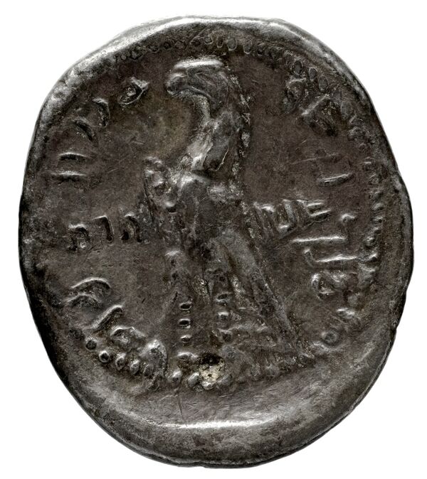 реверс Obodas II of Nabataea Petra Barkay 2019 20-21, 23-4, 27, 29, 36, 40