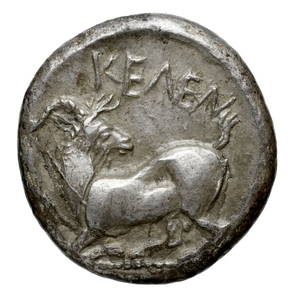 Celenderis Kraay 1962 Series IV, реверс, bnf-iris