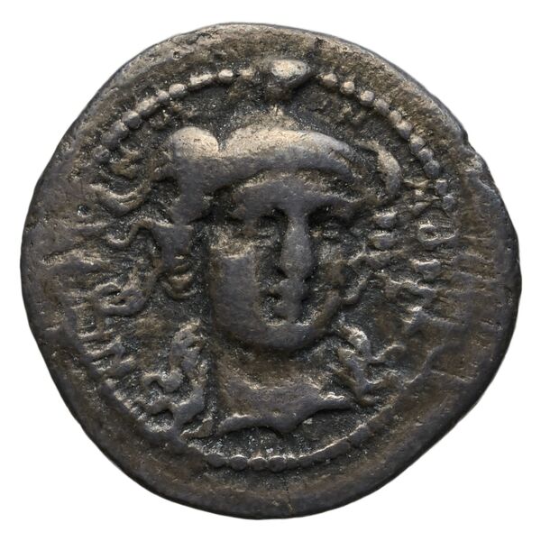 Morgantina Erim 1989 issue3, аверс, BnF (IRIS)