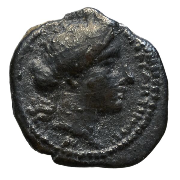 Morgantina Erim 1989 issue4, аверс, BnF (IRIS)