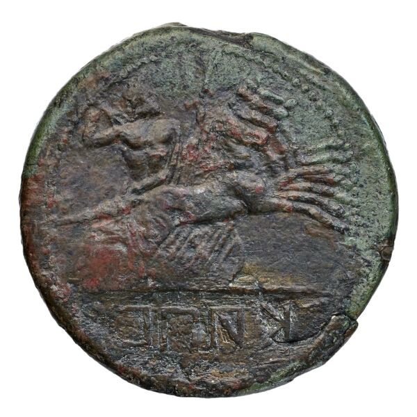 Capua Historia Numorum Italy 481, реверс, bnf-iris