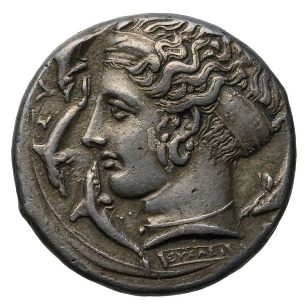 аверс Dionysius I of Syracuse Syracuse Fischer-Bossert 2017 III. 88-104