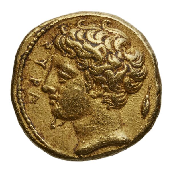 аверс Dionysius I of Syracuse Syracuse SNG ANS 340-341
