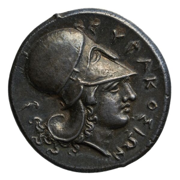 Timoleon Syracuse SNG ANS 494-510, аверс, BnF (IRIS)
