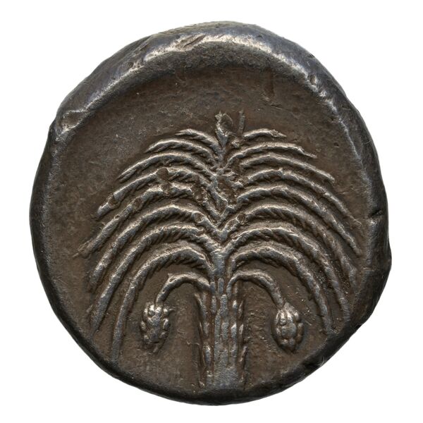 Carthaginian Empire Carthage Jenkins 1974 Carthage series 1, 1-37, реверс, BnF (IRIS)