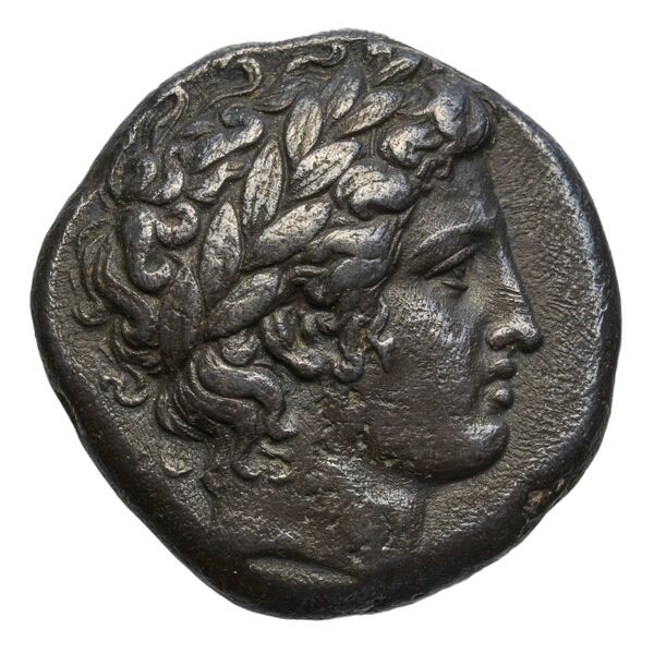аверс Chalcidian League Olynthus Robinson /Clement 1938 Group N-X, tetradrachms and tetrobols
