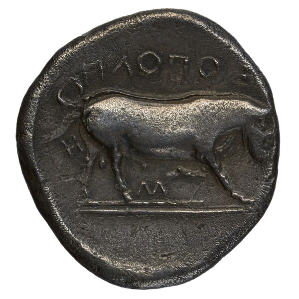реверс Neapolis Historia Numorum Italy 554