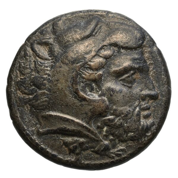 Amyntas III of Macedon Macedon SNG ANS 87-93, аверс, bnf-iris