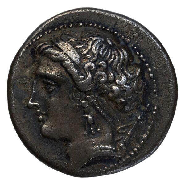 аверс Neapolis Historia Numorum Italy 586