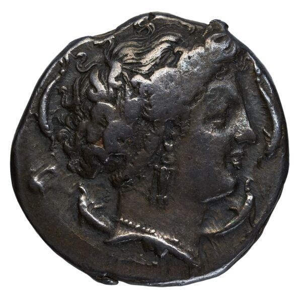 аверс Neapolis Historia Numorum Italy 576
