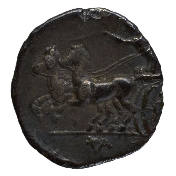 реверс Neapolis Historia Numorum Italy 580