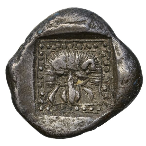 Samos Barron 1966 Lyd-Mil drachms, реверс, bnf-iris
