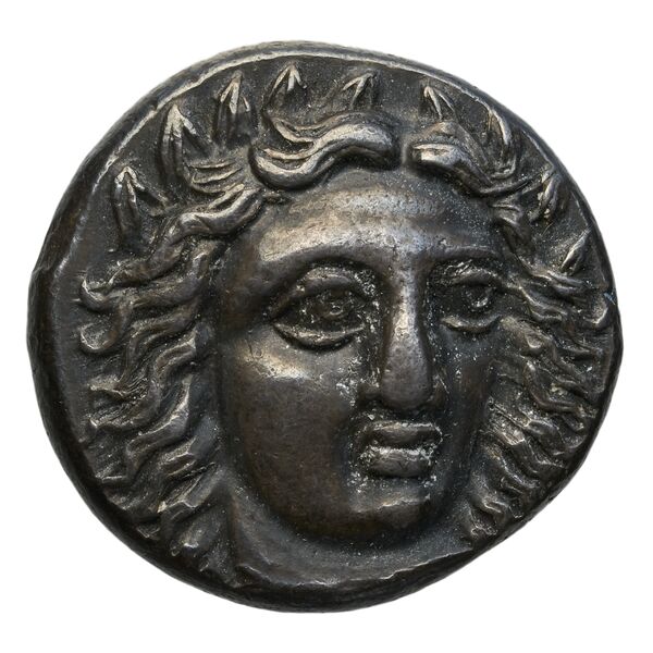 Pixodarus of Caria Halicarnassus Konuk 1998 A1, аверс, BnF (IRIS)